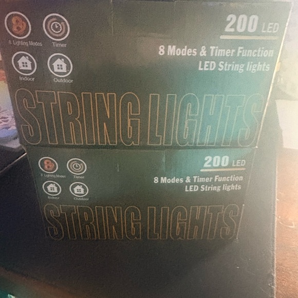 Multicolor Holiday String Lights - Picture 2 of 2